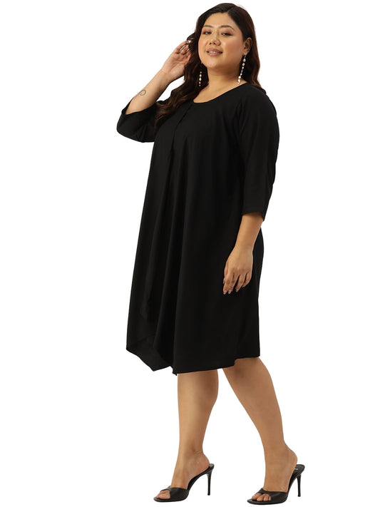 Plus Size Layered Dress