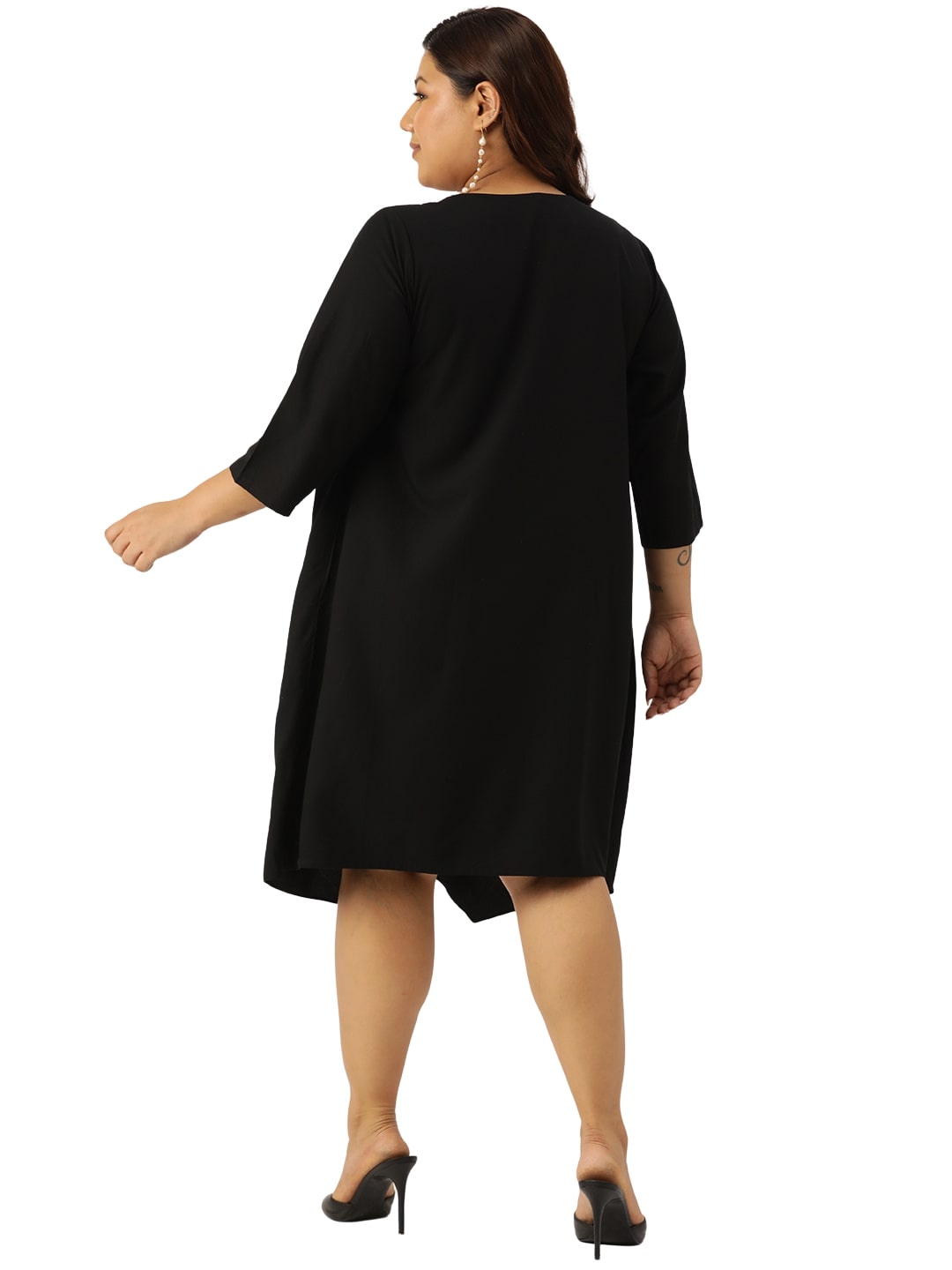 Plus Size Layered Dress