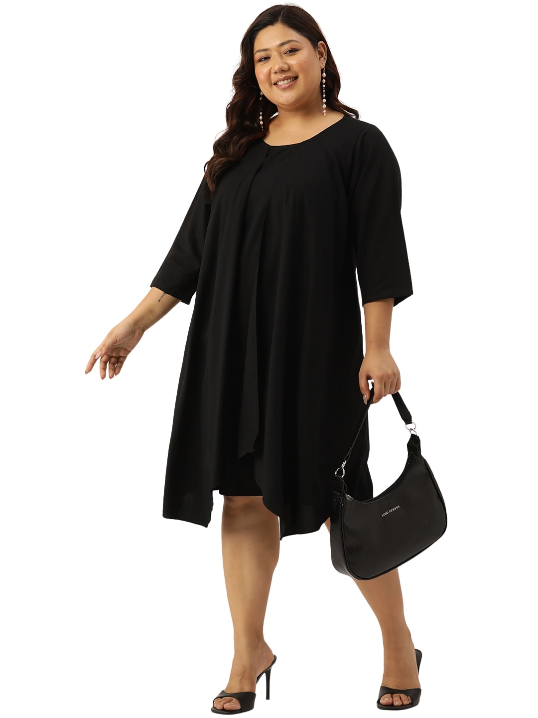 Plus Size Layered Dress