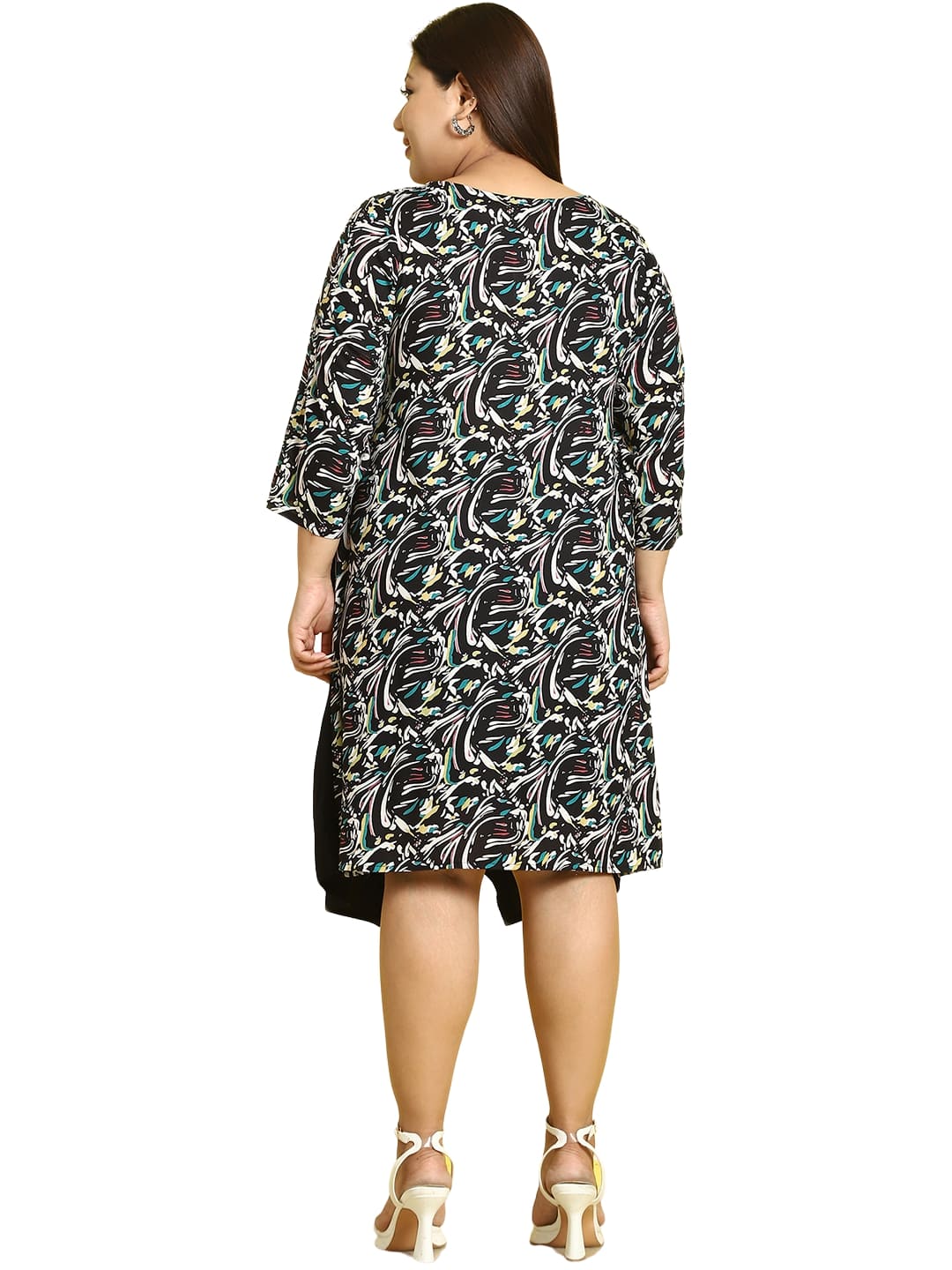 Plus Size Layered Dress