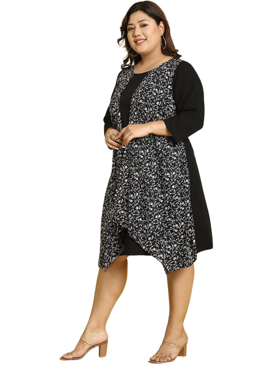 Plus Size Layered Dress
