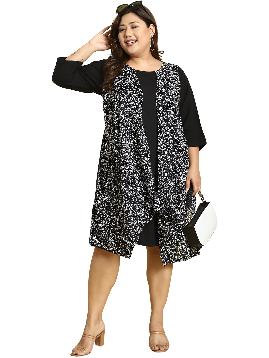 Plus Size Layered Dress