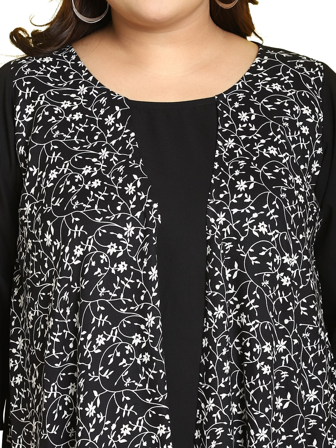Plus Size Layered Dress