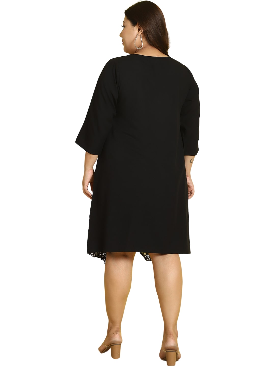 Plus Size Layered Dress