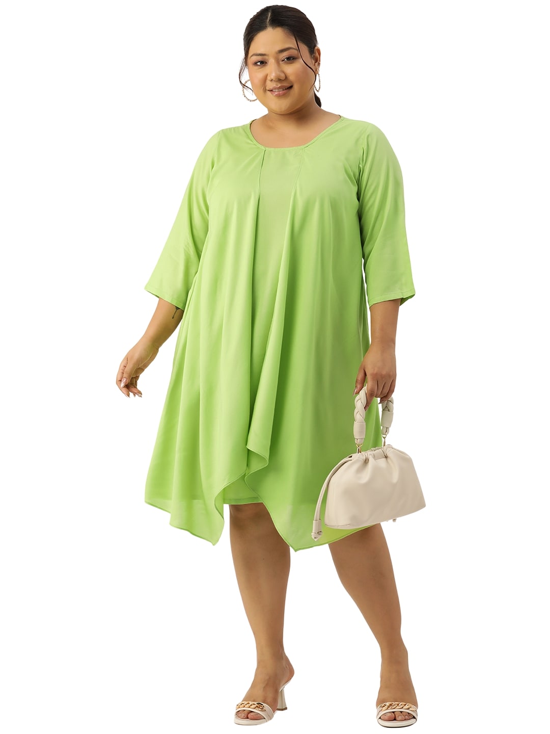 Plus Size Layered Dress