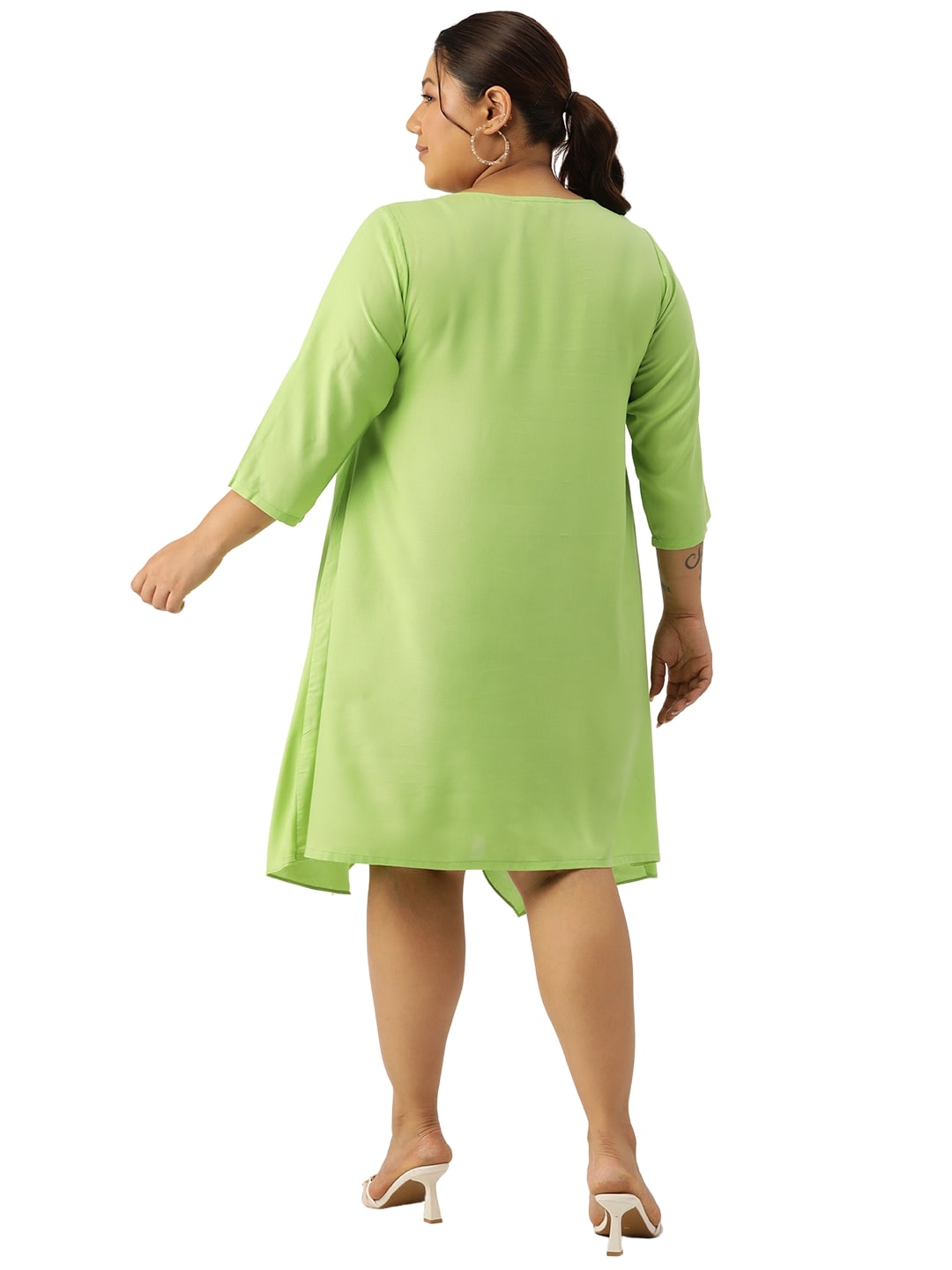 Plus Size Layered Dress