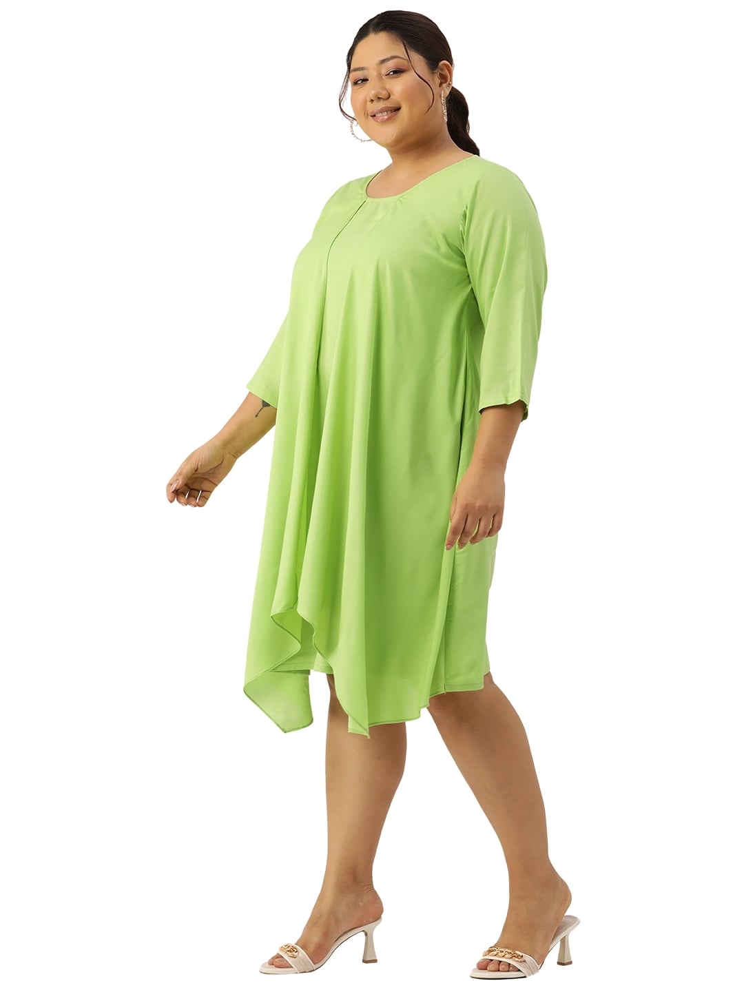 Plus Size Layered Dress