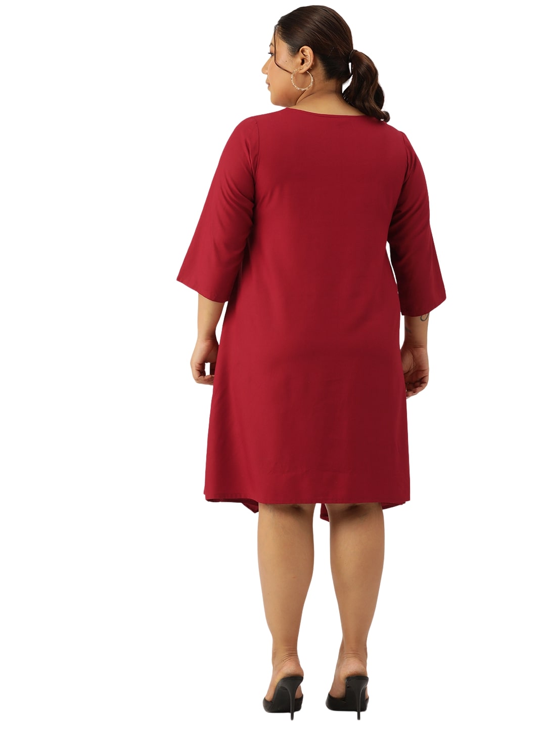 Plus Size Layered Dress