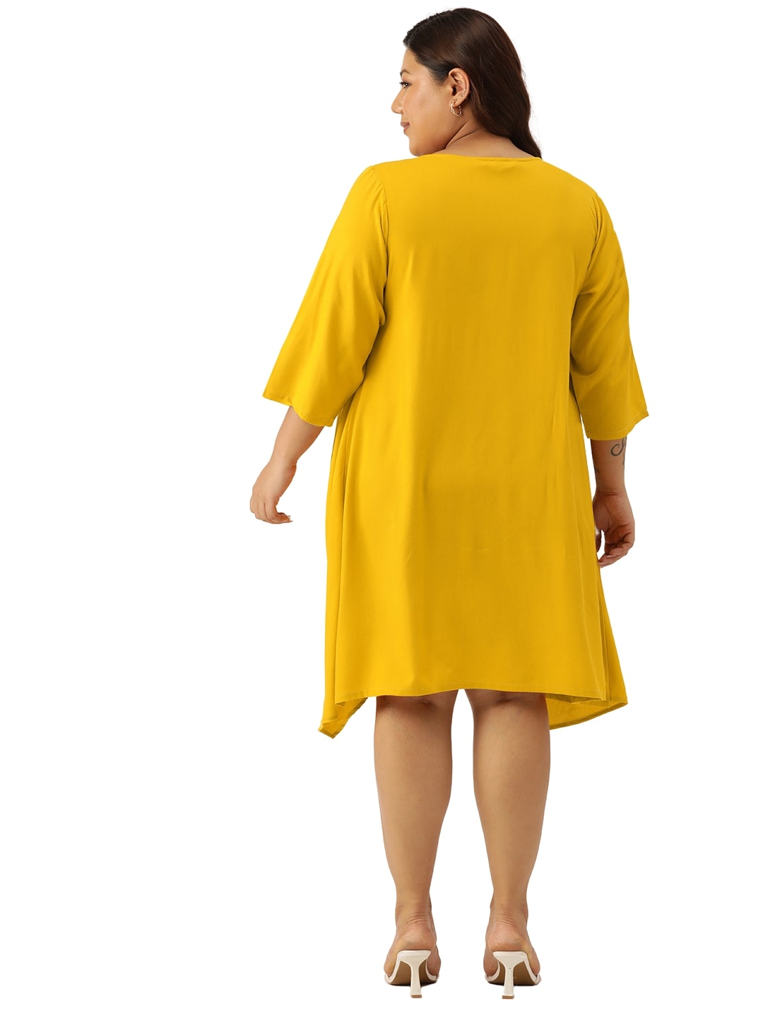 Plus Size Layered Dress