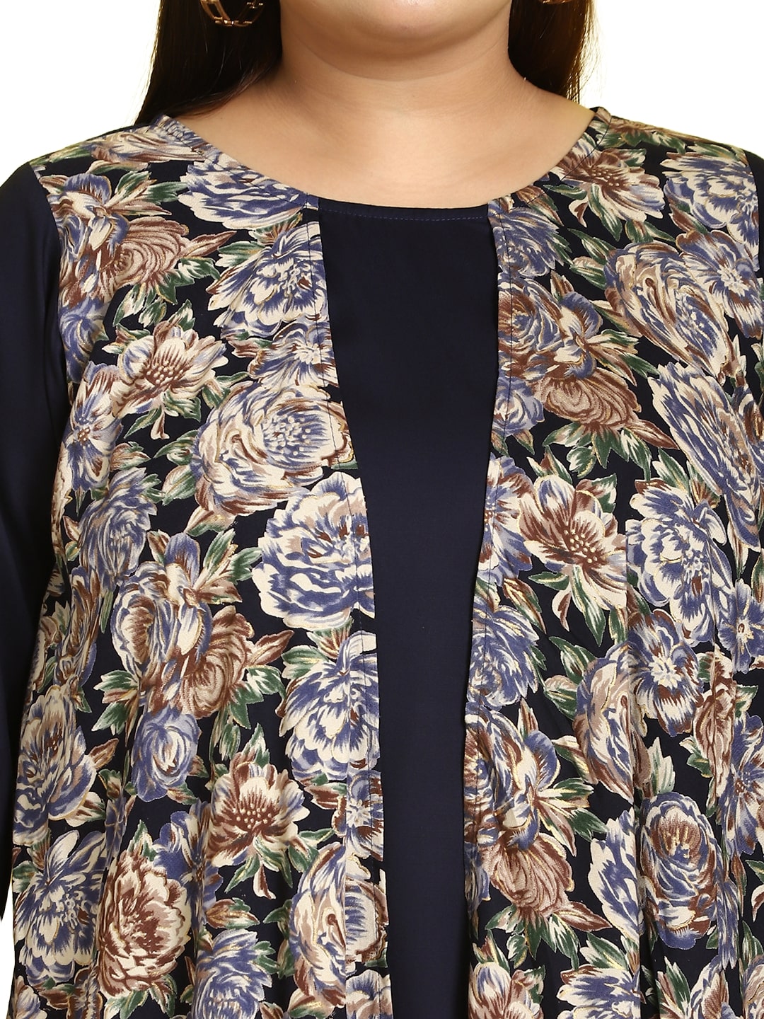 Plus Size Layered Dress