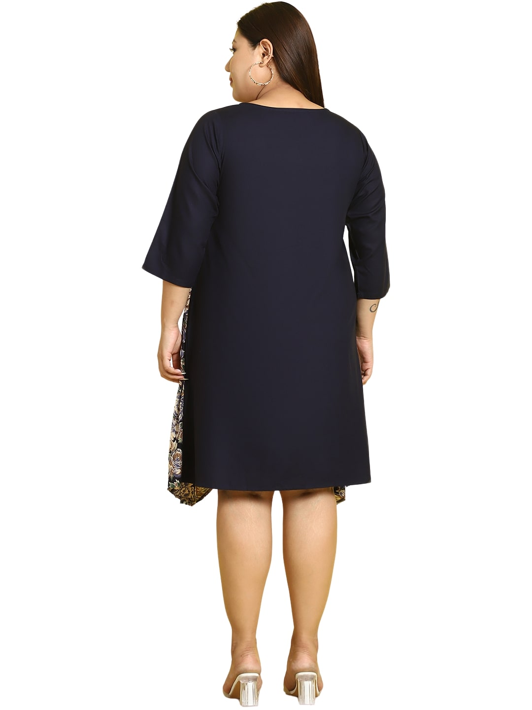 Plus Size Layered Dress