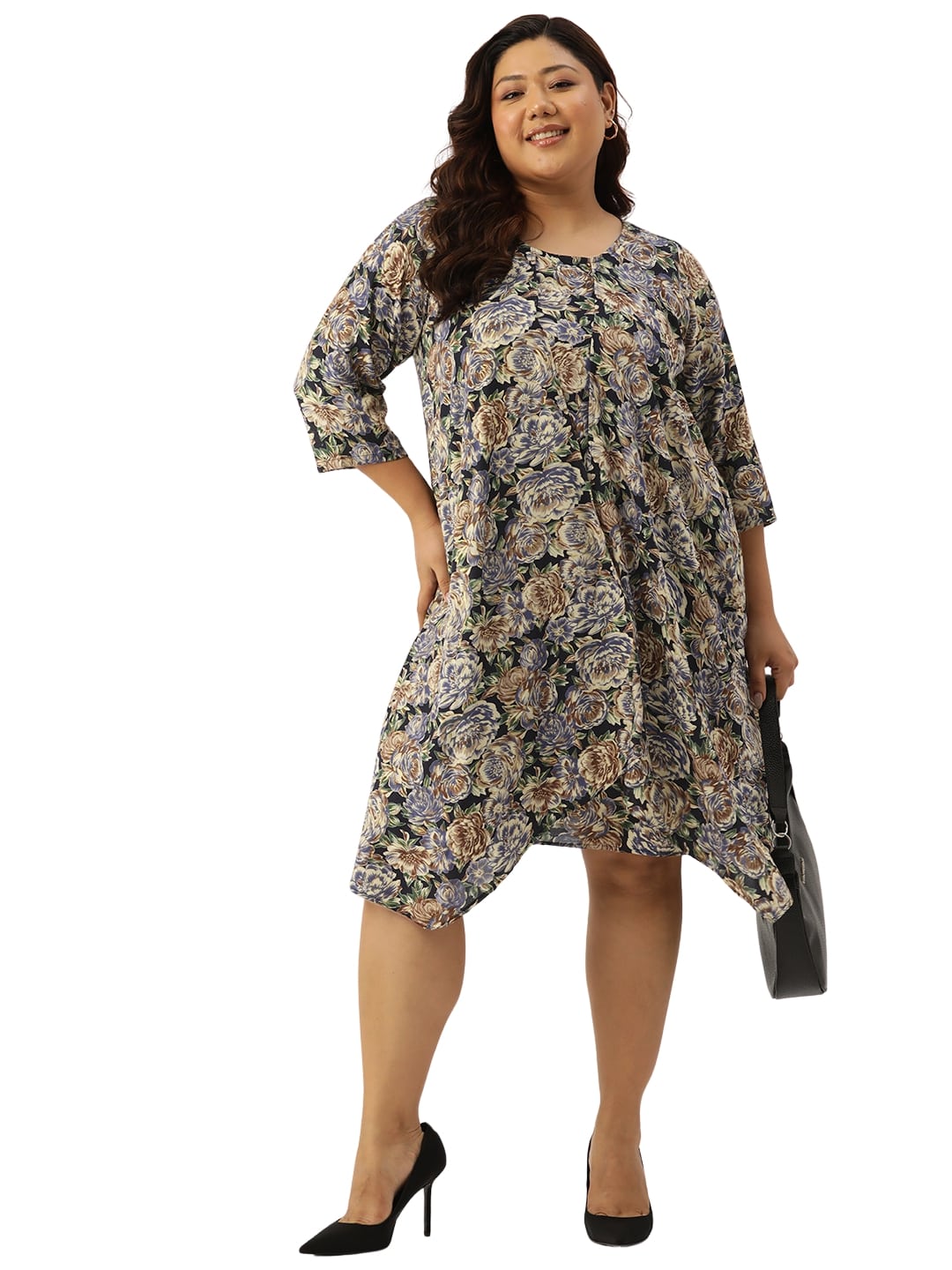 Plus Size Layered Dress