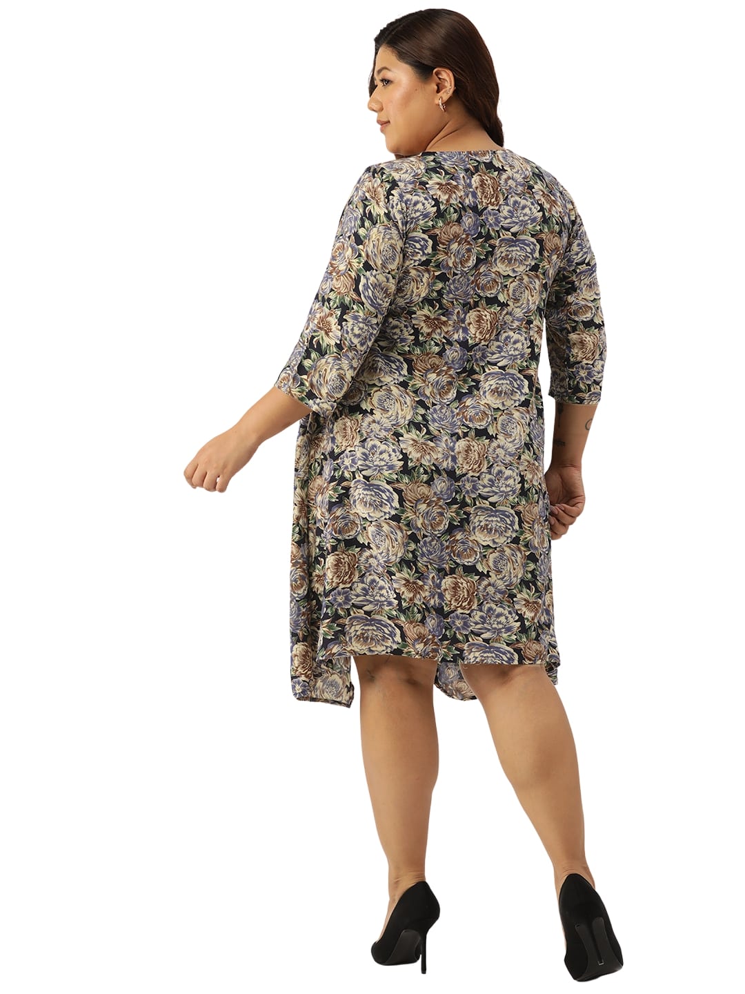 Plus Size Layered Dress