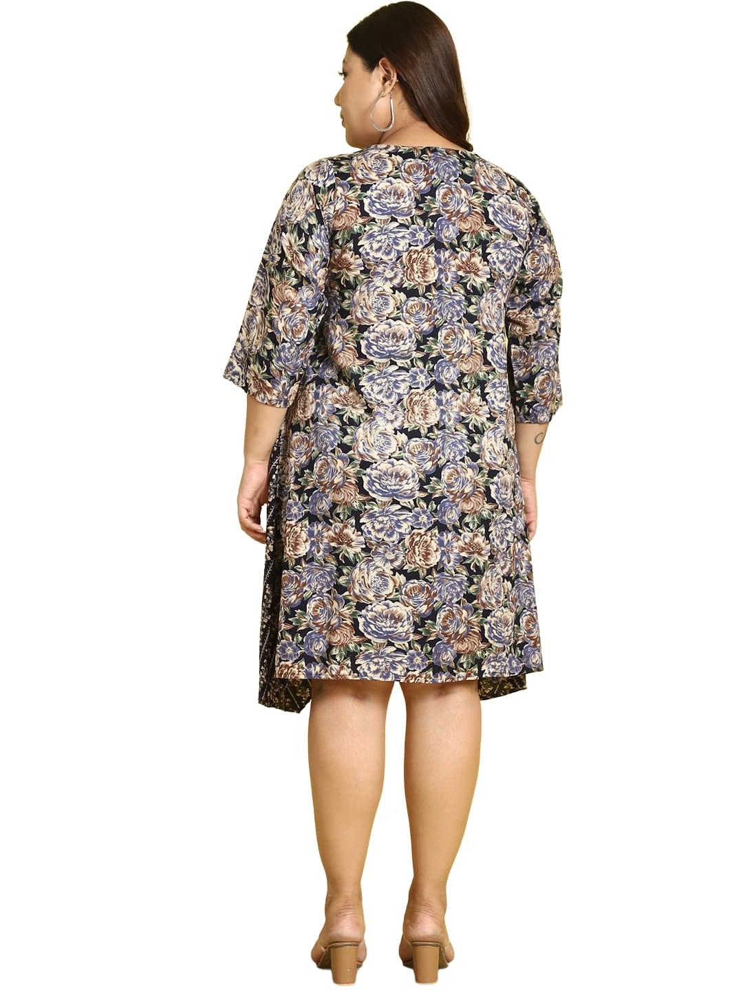 Plus Size Layered Dress