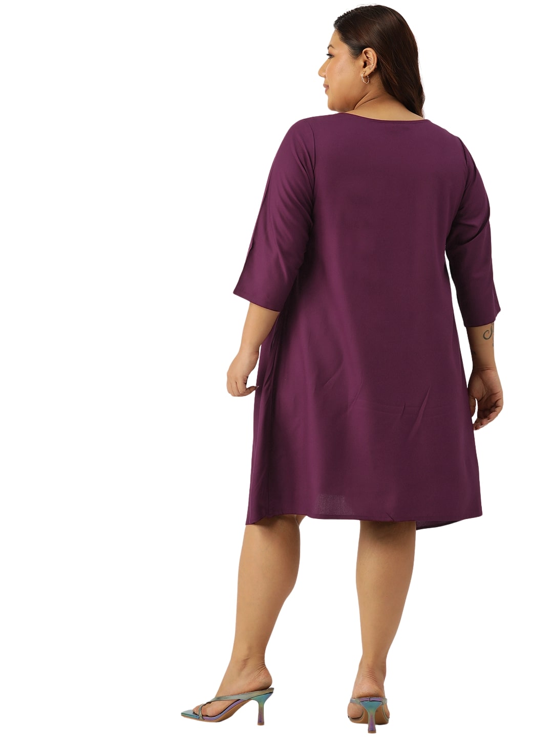 Plus Size Layered Dress