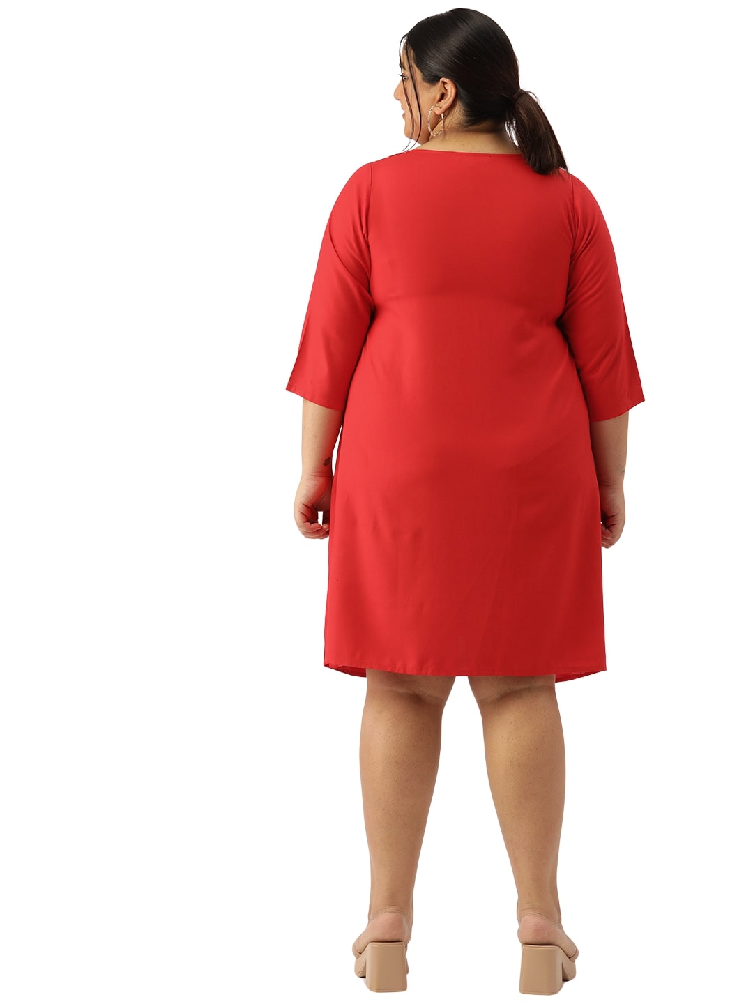 Plus Size Layered Dress