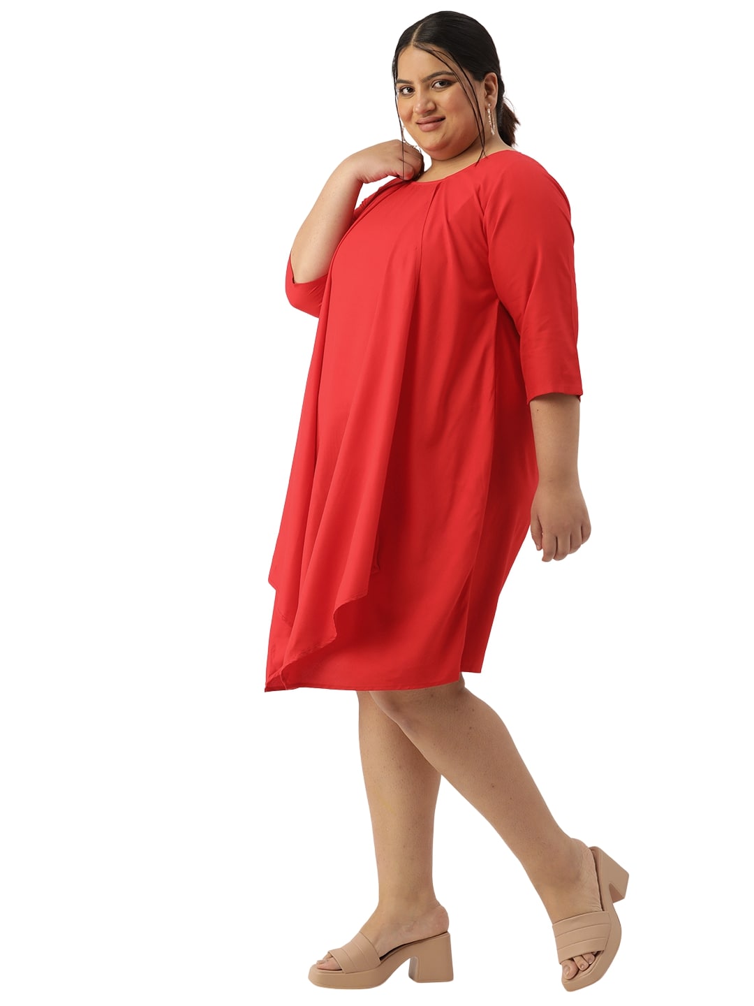 Plus Size Layered Dress