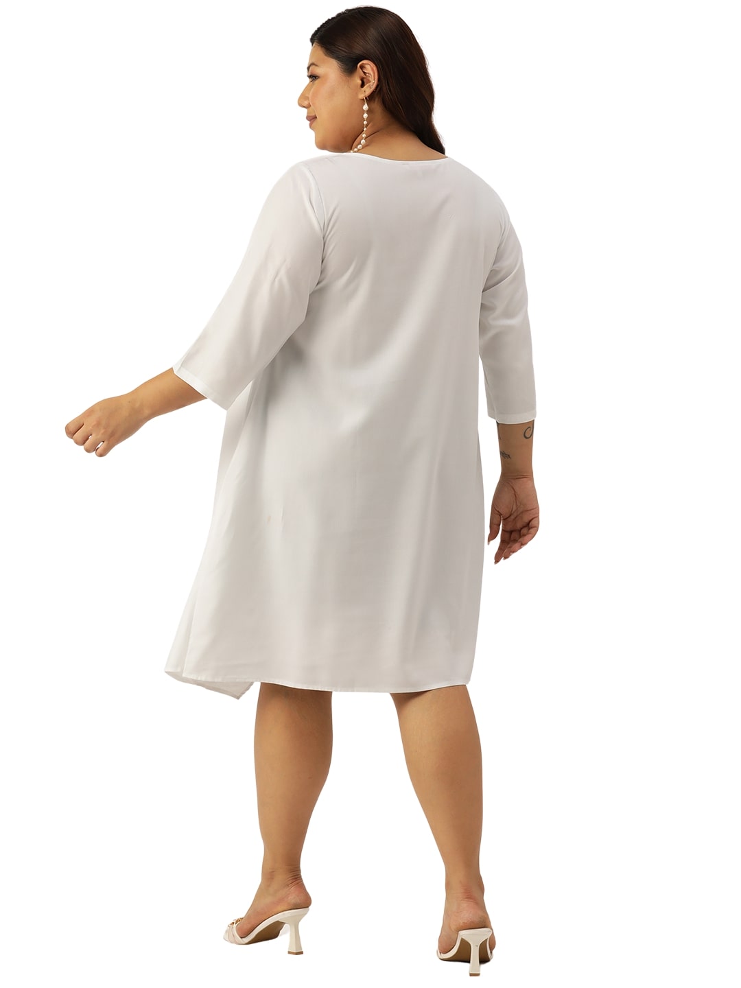 Plus Size Layered Dress