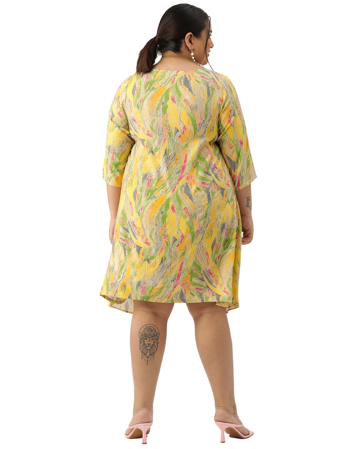 Plus Size Layered Dress