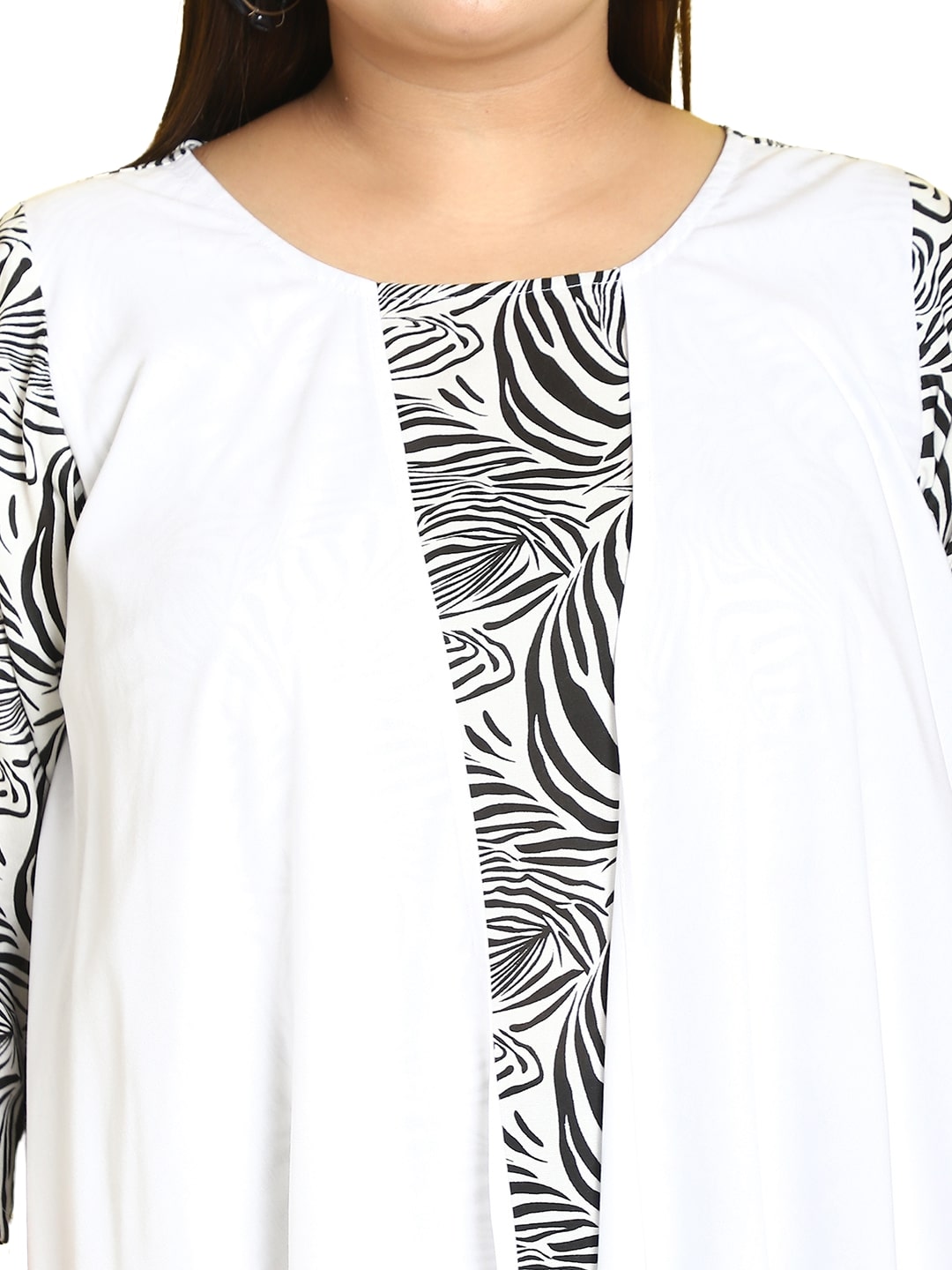 Plus Size Layered Dress