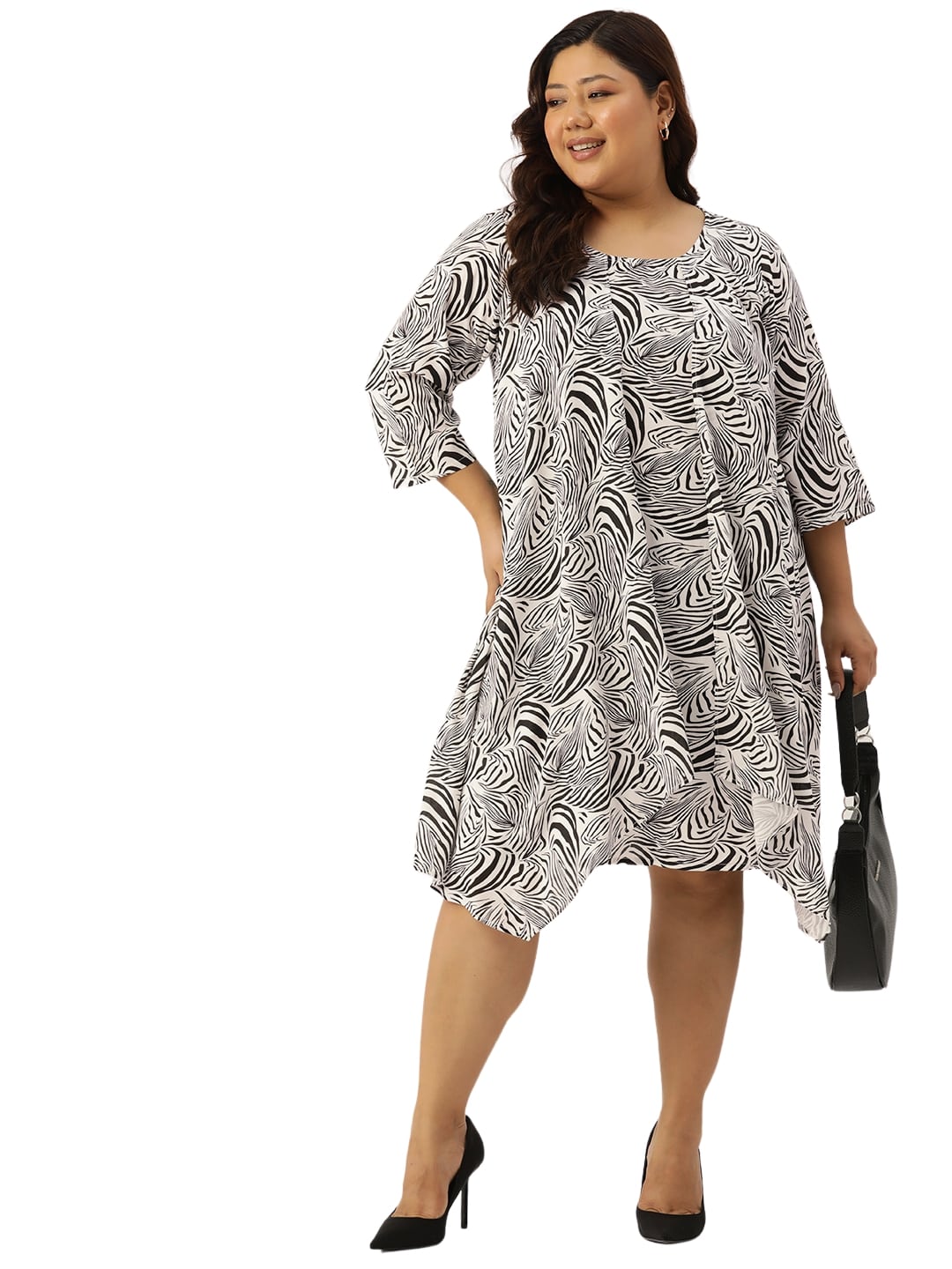 Plus Size Layered Dress