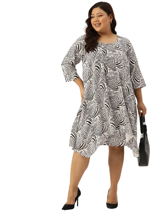 Plus Size Layered Dress