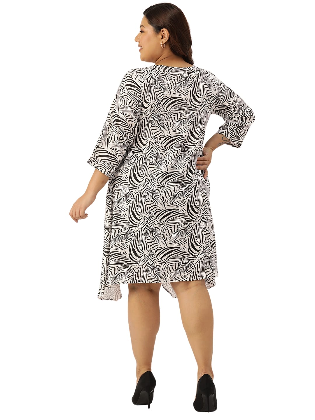 Plus Size Layered Dress