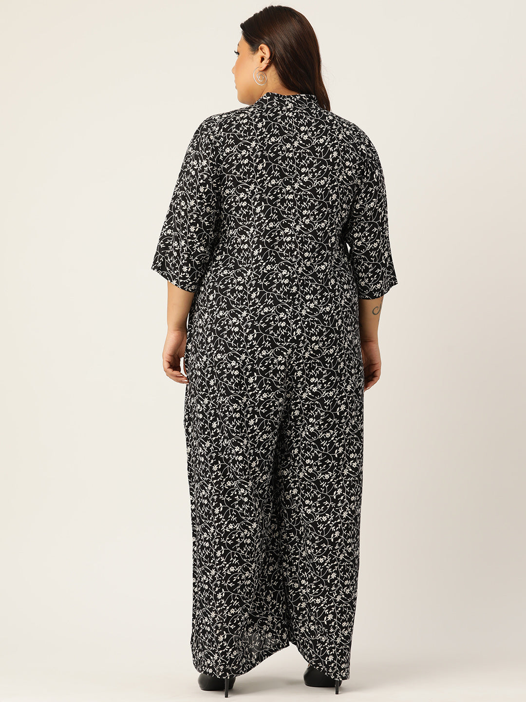 Classic Plus Size Basic Comfort Jumpsuit