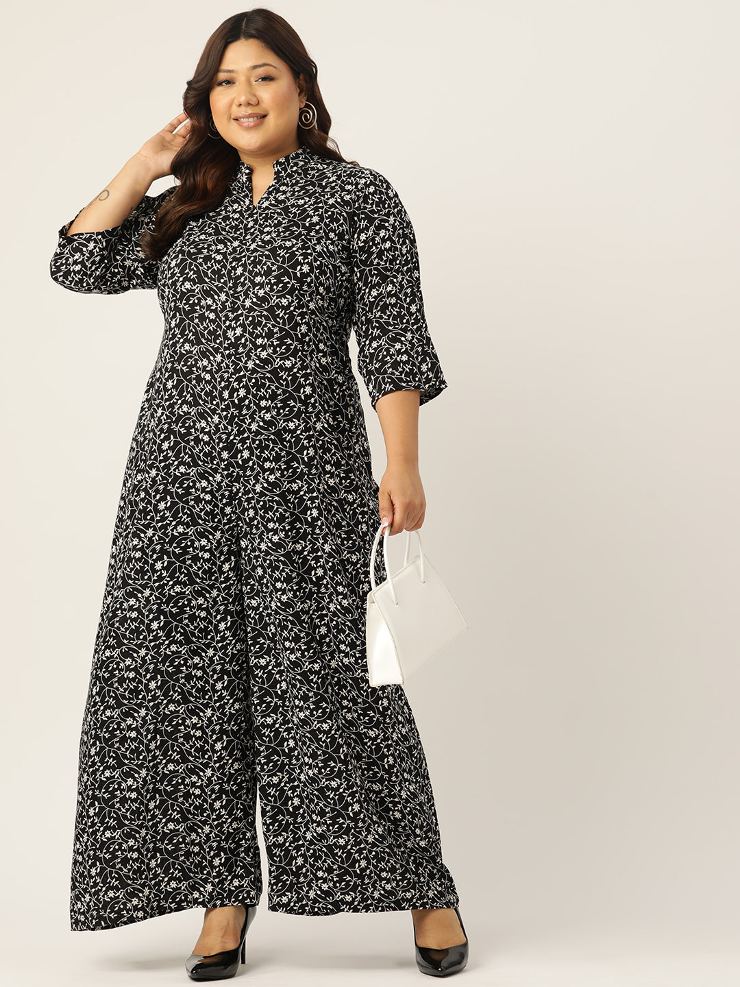 Classic Plus Size Basic Comfort Jumpsuit