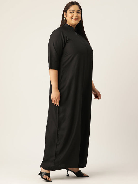 Classic Plus Size Basic Comfort Jumpsuit