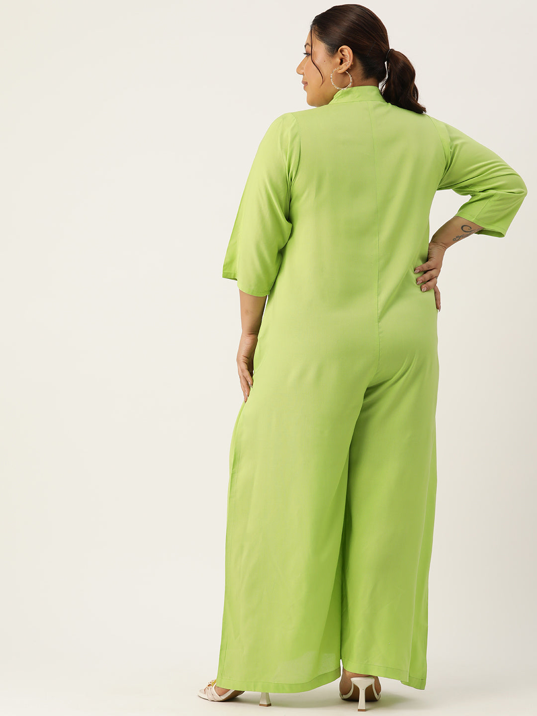 Classic Plus Size Basic Comfort Jumpsuit