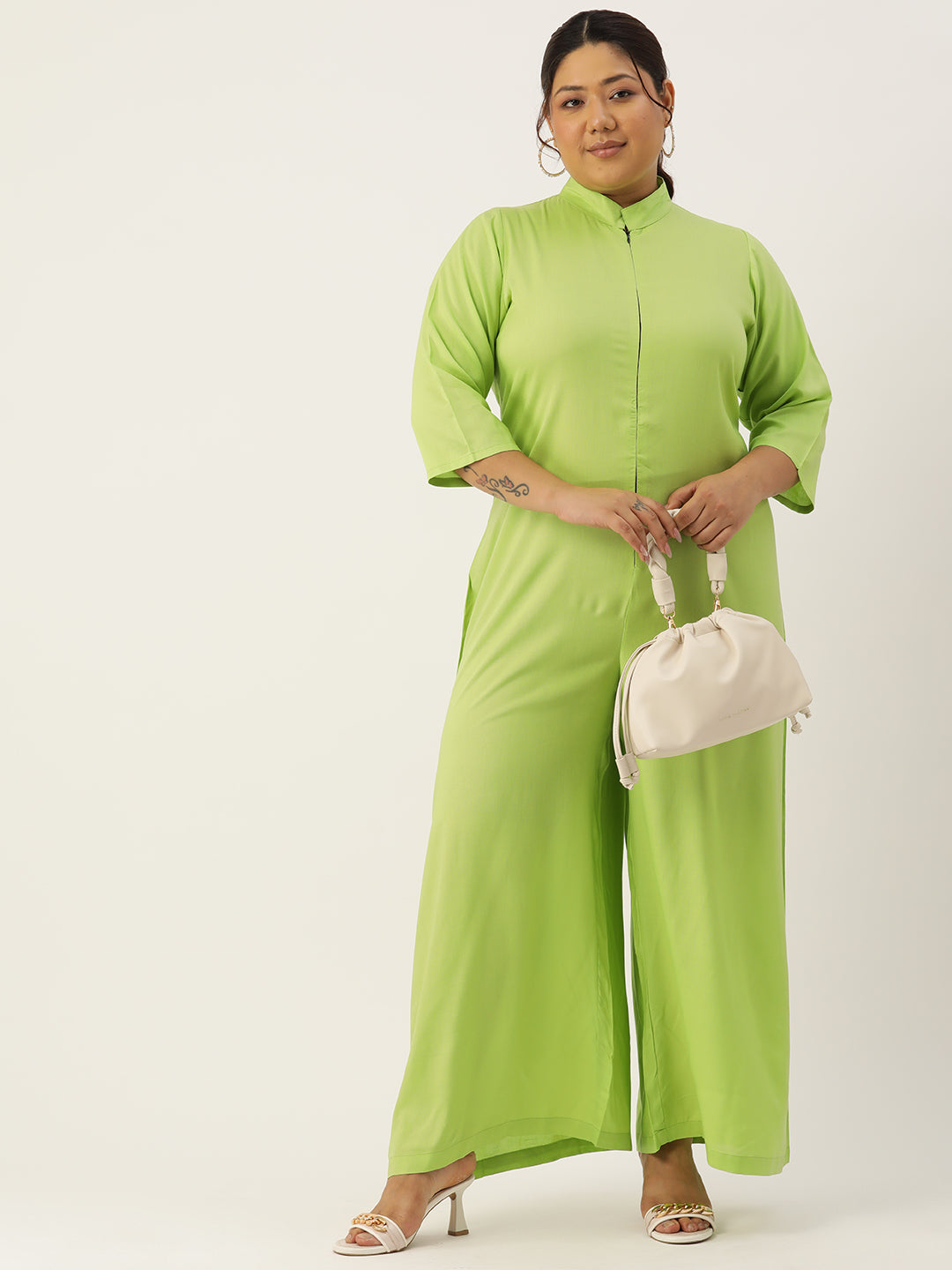 Classic Plus Size Basic Comfort Jumpsuit