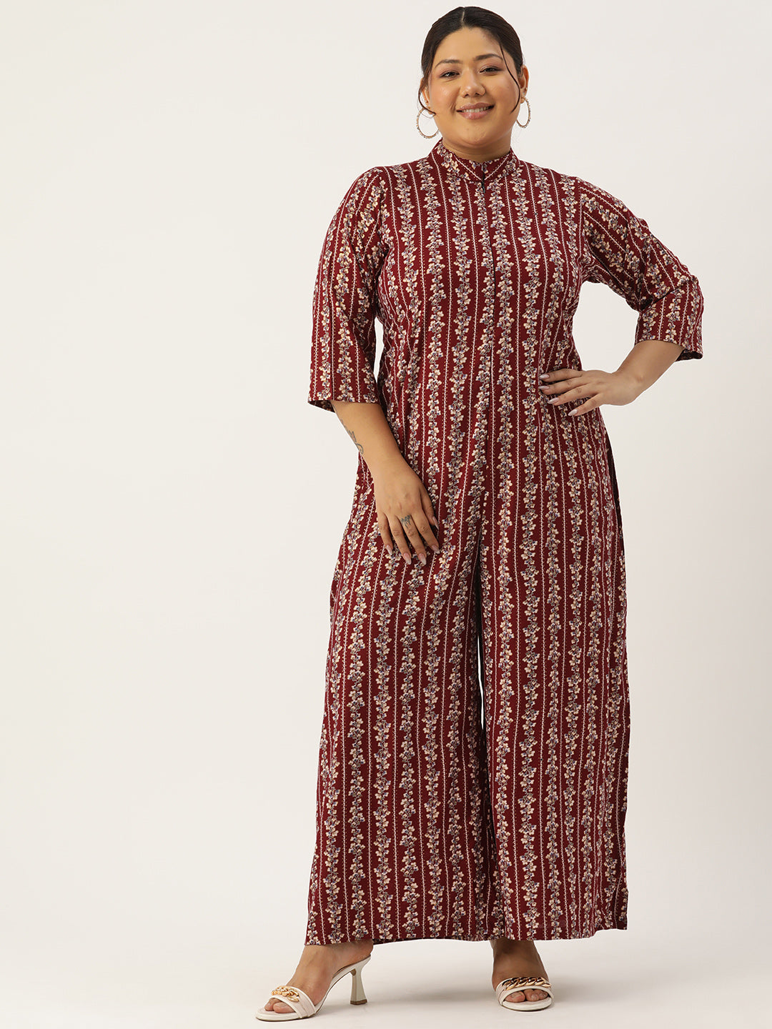 Classic Plus Size Basic Comfort Jumpsuit