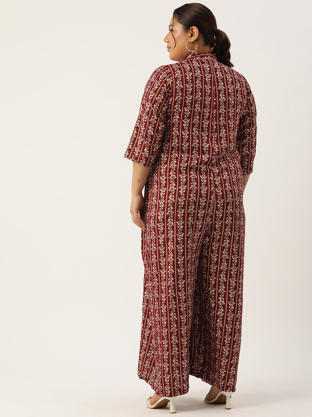 Classic Plus Size Basic Comfort Jumpsuit