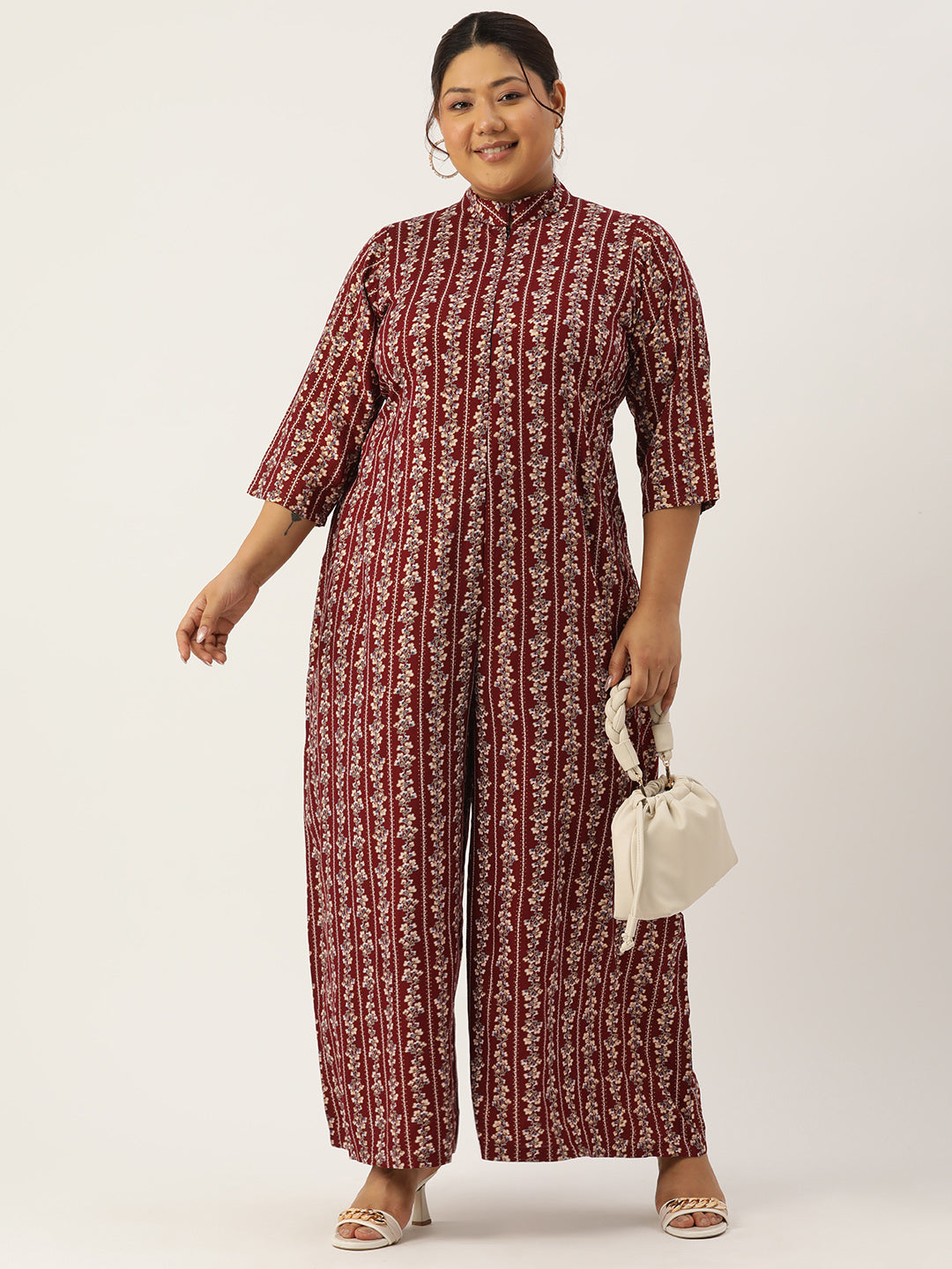 Classic Plus Size Basic Comfort Jumpsuit