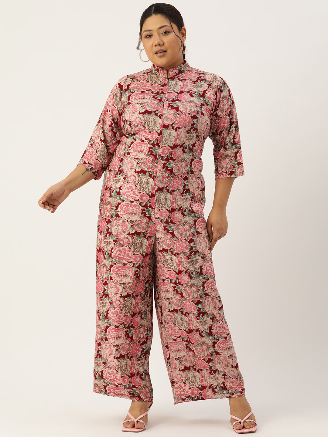 Classic Plus Size Basic Comfort Jumpsuit