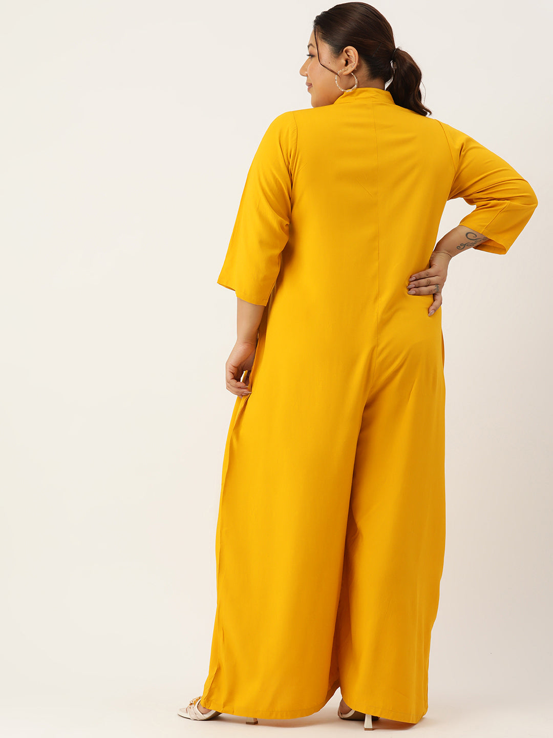Classic Plus Size Basic Comfort Jumpsuit