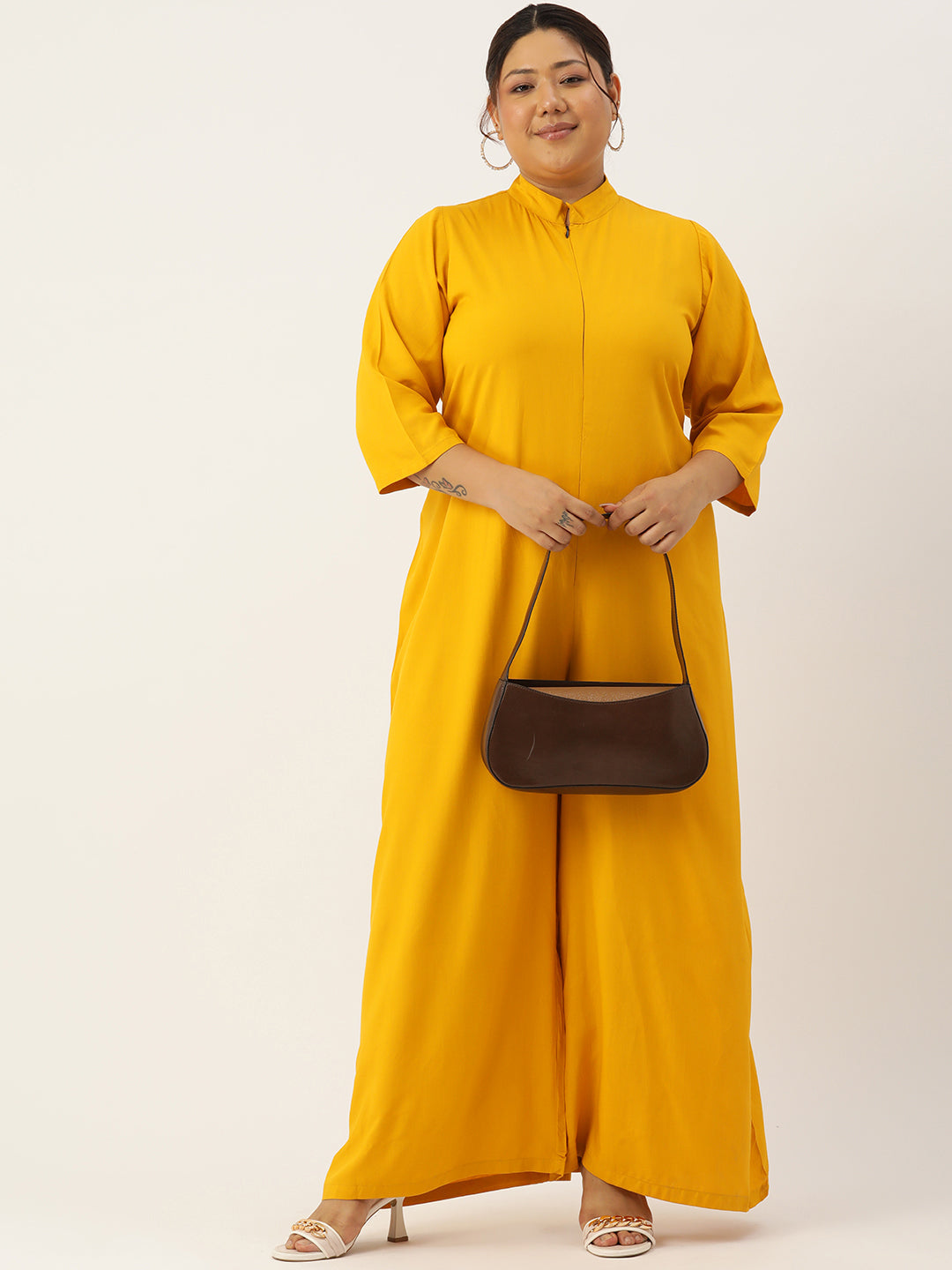 Classic Plus Size Basic Comfort Jumpsuit