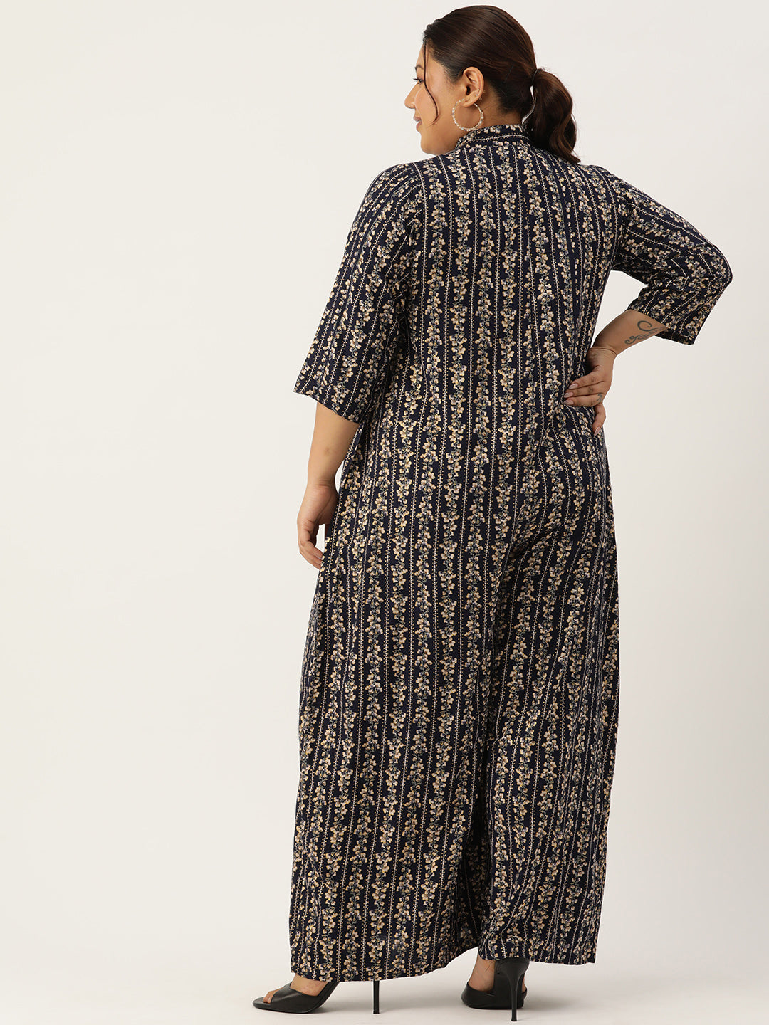 Classic Plus Size Basic Comfort Jumpsuit