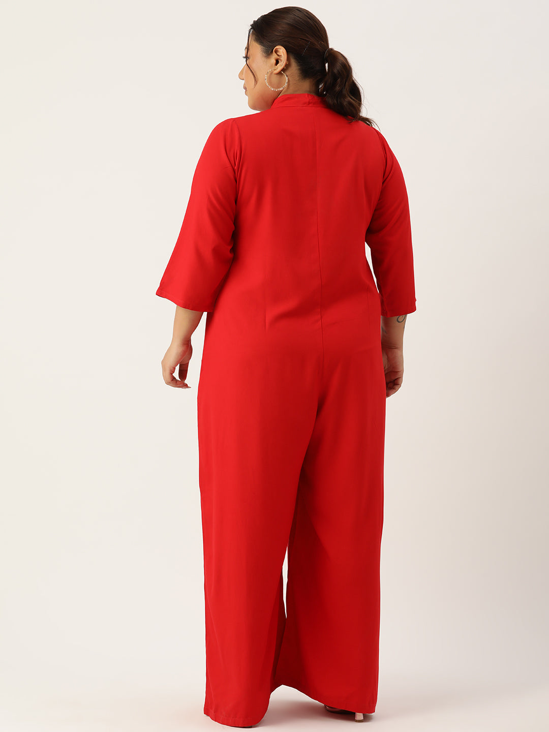 Classic Plus Size Basic Comfort Jumpsuit