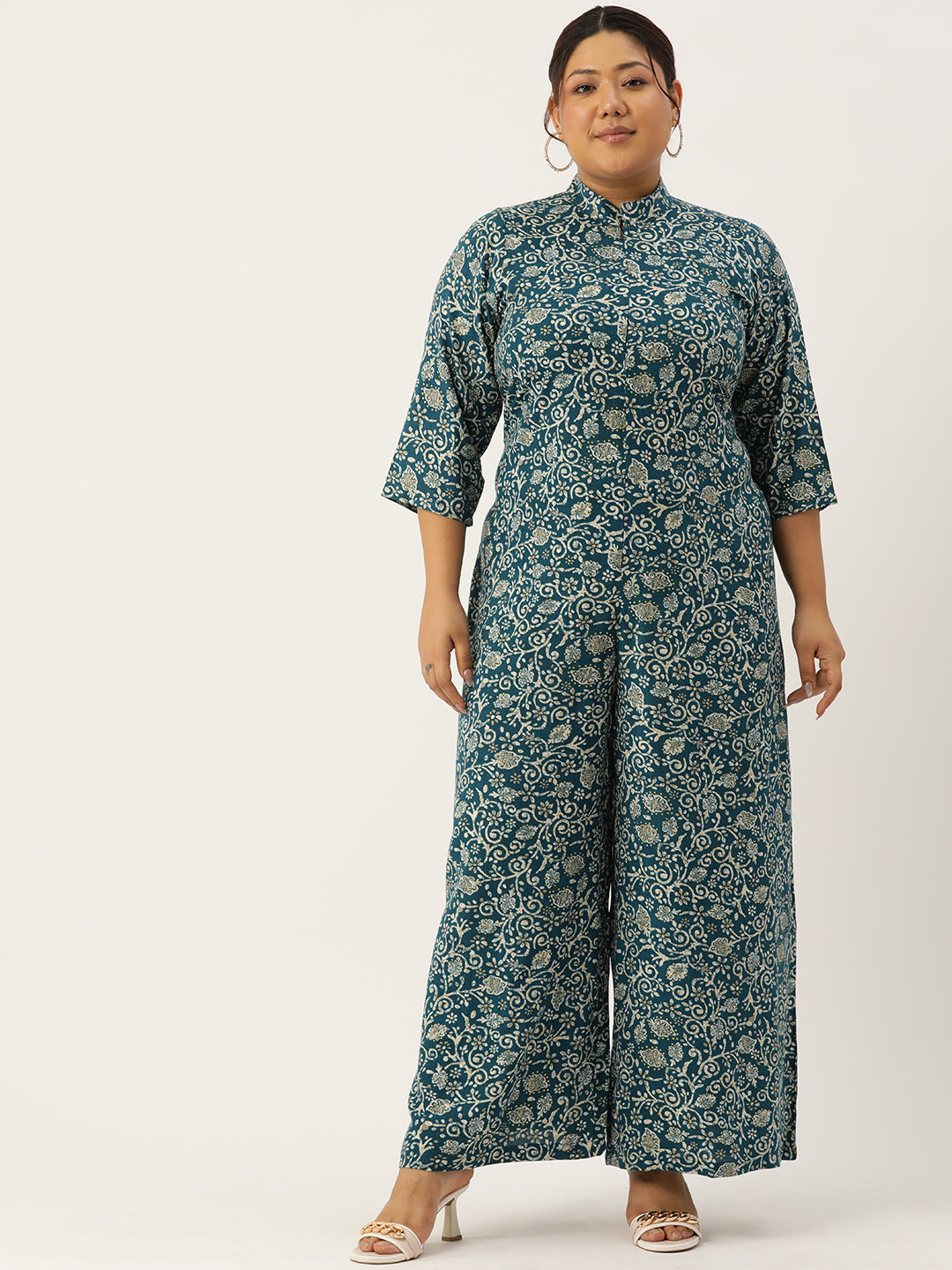 Classic Plus Size Basic Comfort Jumpsuit
