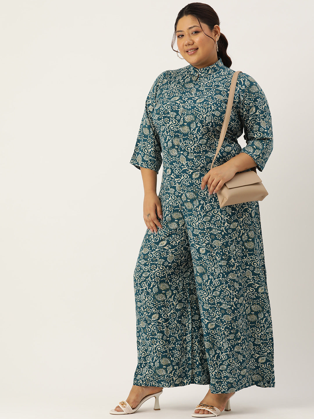 Classic Plus Size Basic Comfort Jumpsuit