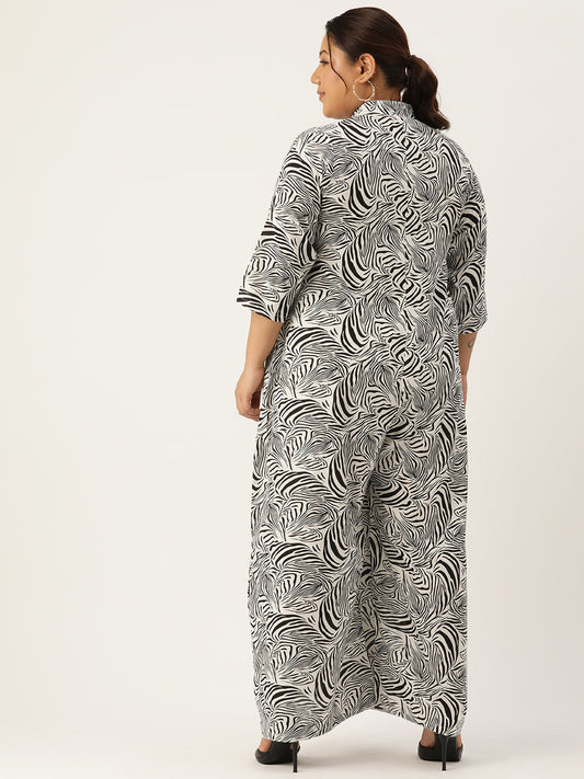 Classic Plus Size Basic Comfort Jumpsuit