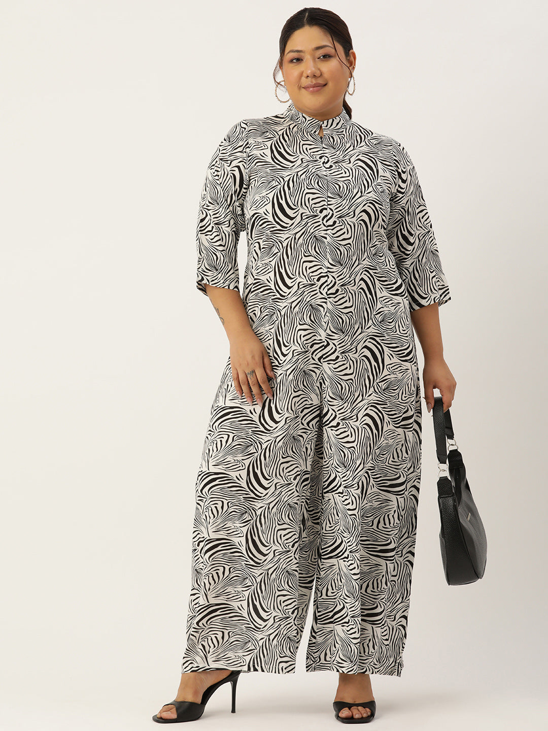 Classic Plus Size Basic Comfort Jumpsuit