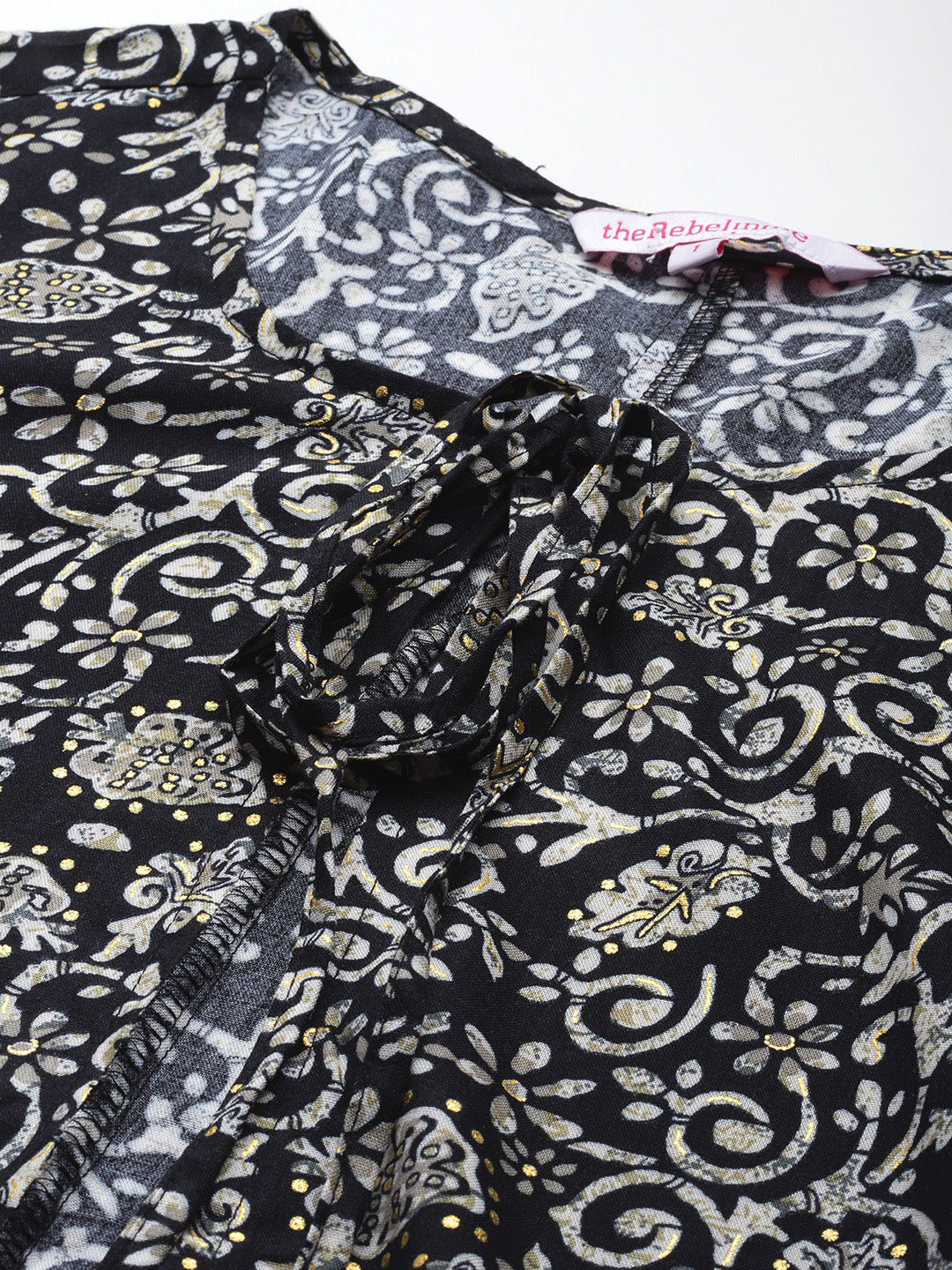 Plus Size A-Line Layered Dress