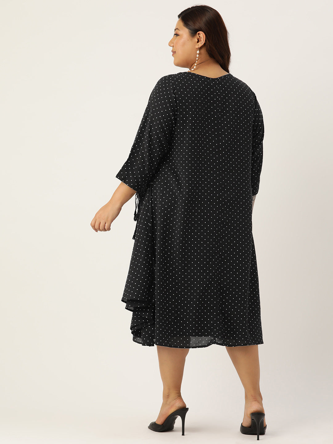 Plus Size A-Line Layered Dress