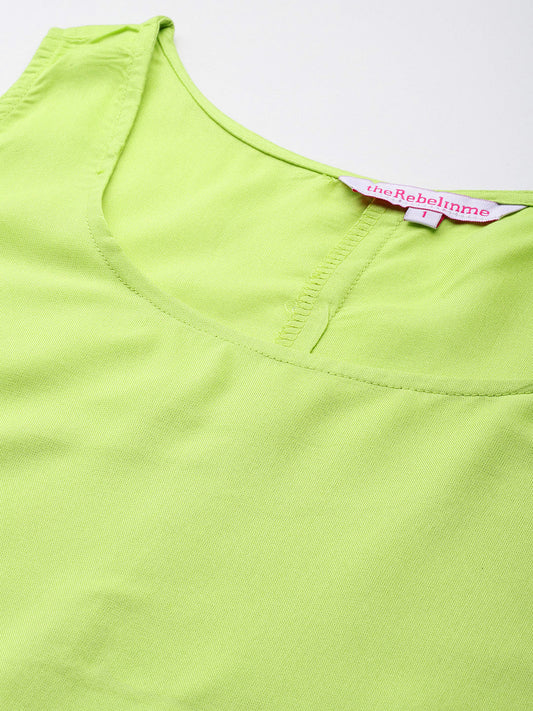 Plus Size A-Line Layered Dress