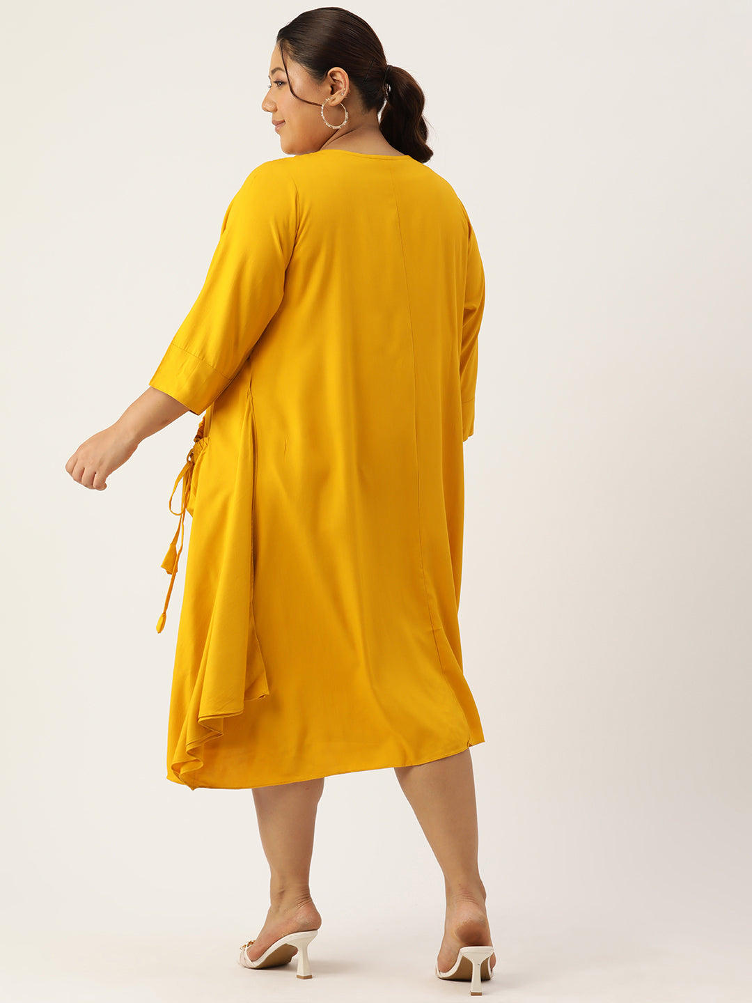 Plus Size A-Line Layered Dress