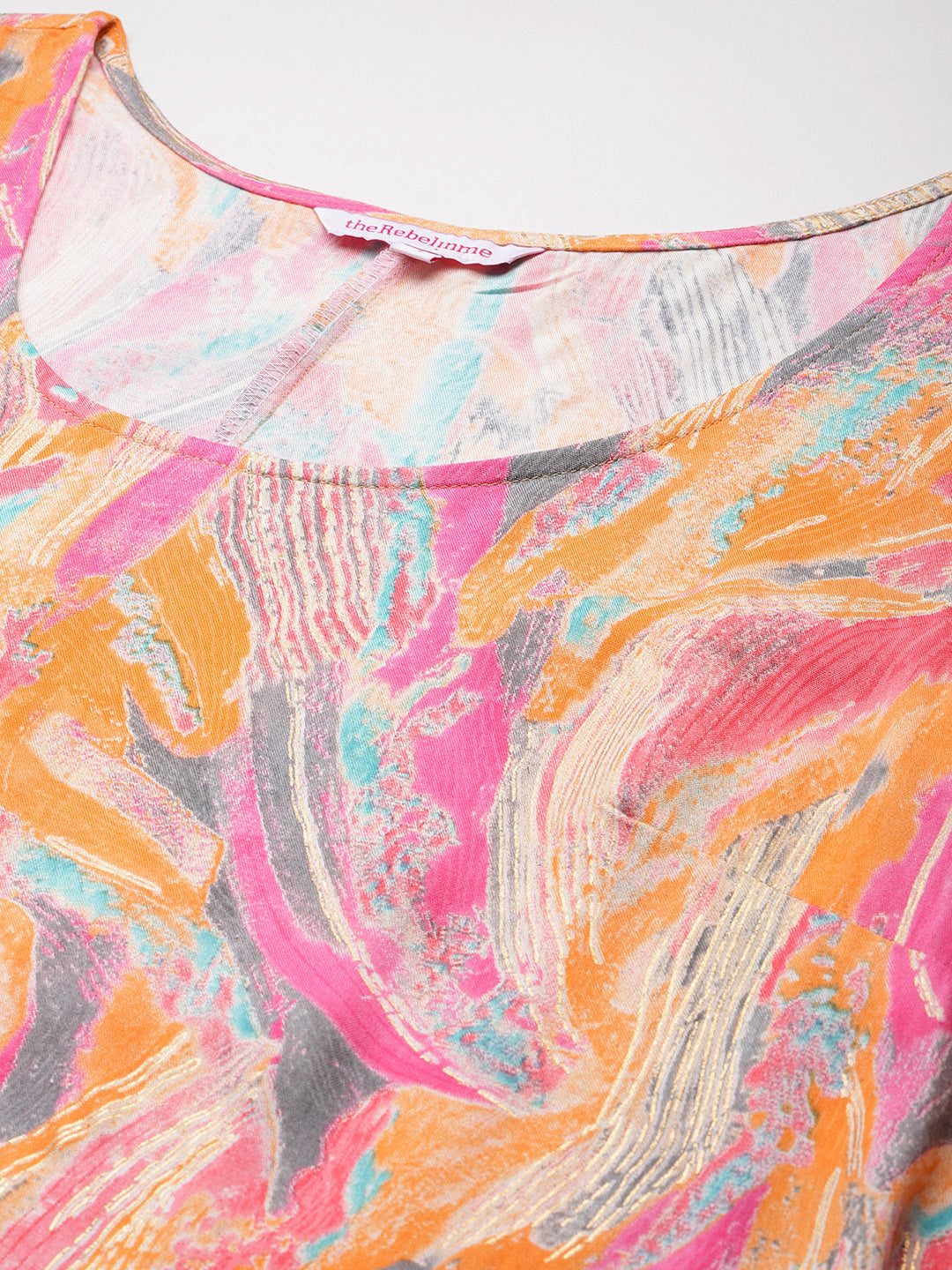 Plus Size A-Line Layered Dress