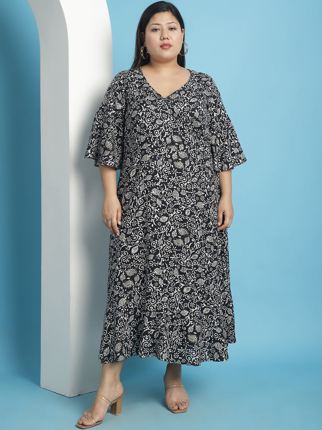 Plus Size A-Line Dress